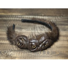 Ободок из норки Yanovskaya Design