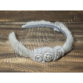 Стильный норковый ободок Yanovskaya Design
